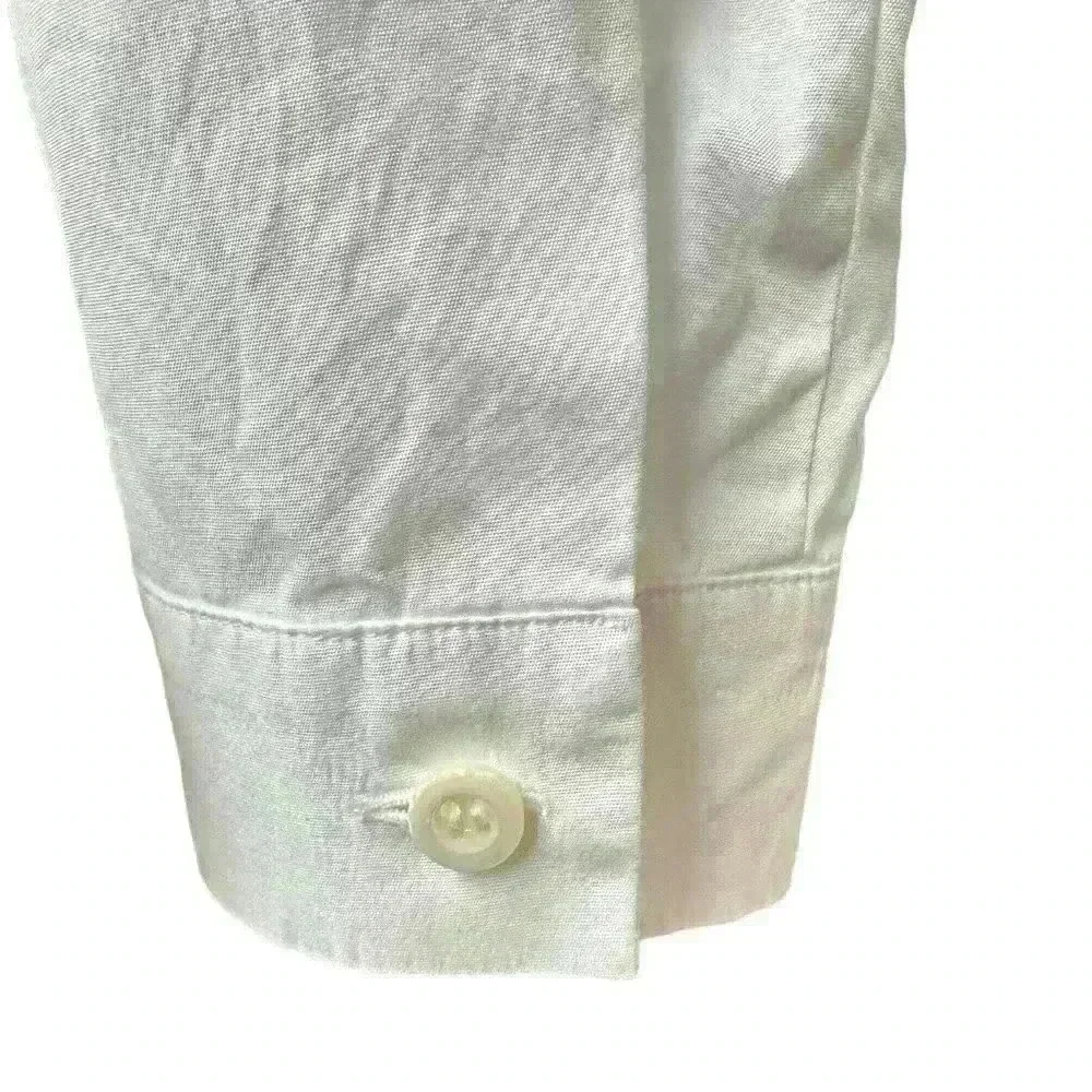 Prada 100% Cotton Classic  White Shirt - Picture 5 of 8